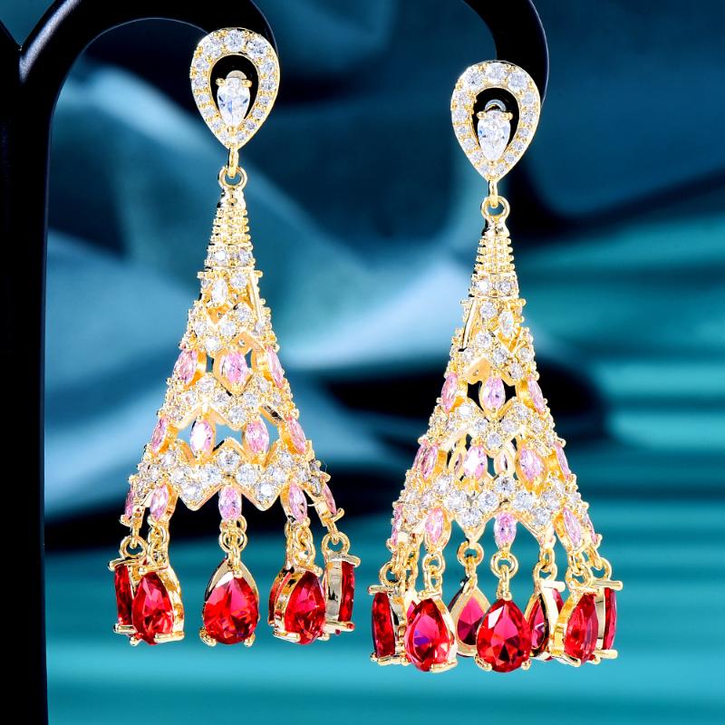 Dangle & Chandelier Blanchette 2021 Korean Fashion Earrings High Quality Luxury Multicolor Zirconia Tassel Pendant Women's Party Daily Jewel, Silver
Dangle & Chandelier Blanchette 2021 Korean Fashion Earrings High Quality Luxury Multicolor Zirconia Tassel Pendant Women's Party Daily Jewel, Silver