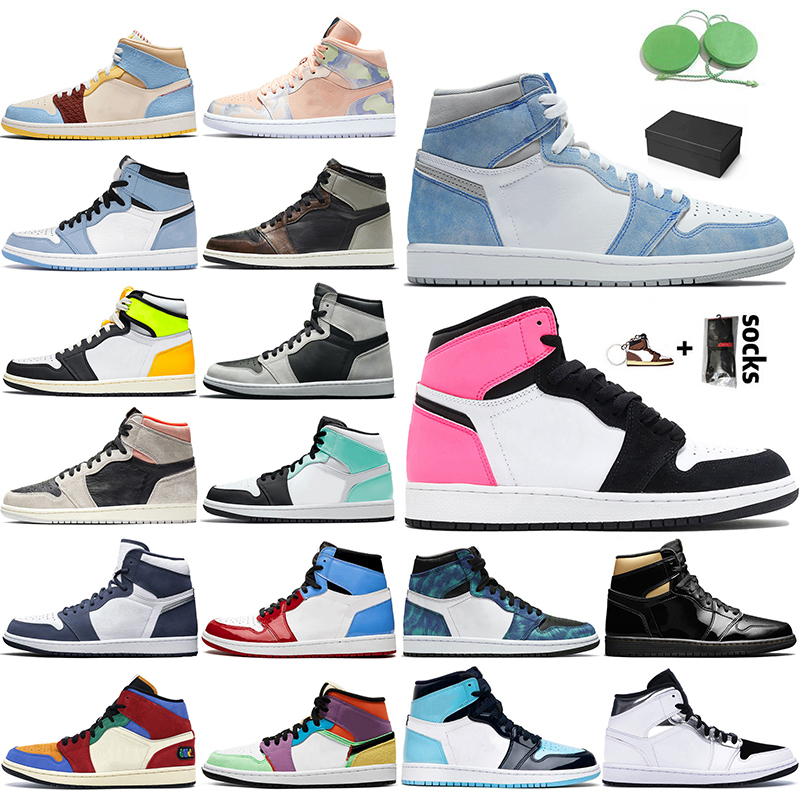 1 Basketball Shoes Men Women 1s Hyper Royal University Blue High OG Valentines Day TWIST Digital Pink Chicago UNC Patent Sports Trainers Sneakers, Protection box
1 Basketball Shoes Men Women 1s Hyper Royal University Blue High OG Valentines Day TWIST Digital Pink Chicago UNC Patent Sports Trainers Sneakers, Protection box