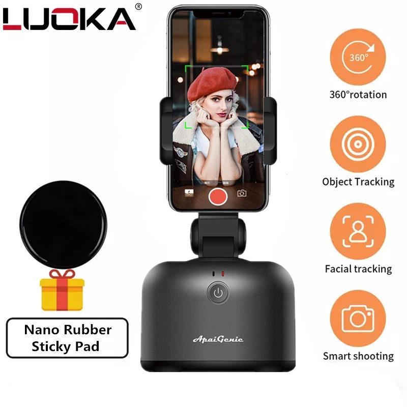 Selfie Monopods Stick 360°Rotation Smart Tracking Auto Face Object Camera Tripod Holder Shooting Phone Mount
Selfie Monopods Stick 360°Rotation Smart Tracking Auto Face Object Camera Tripod Holder Shooting Phone Mount