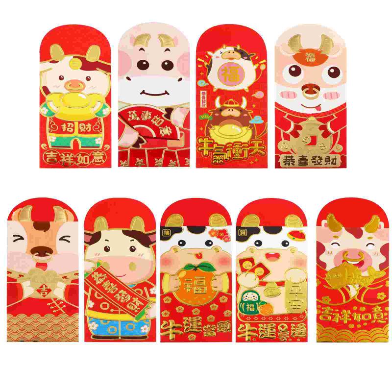 Greeting Cards 54pcs Year Presents Red Envelopes Cartoon Gift Money Bags For Children
Greeting Cards 54pcs Year Presents Red Envelopes Cartoon Gift Money Bags For Children