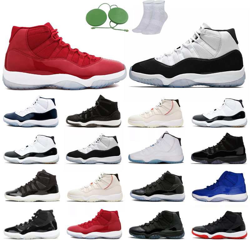 11s fashion basketball shoes man PRM Heiress Midnight Navy blue gym red space jam Platinum Tint Prom Night Legend Concord 45 23 Bred High Gamma 25th Colorful light, 25th anniversary
11s fashion basketball shoes man PRM Heiress Midnight Navy blue gym red space jam Platinum Tint Prom Night Legend Concord 45 23 Bred High Gamma 25th Colorful light, 25th anniversary