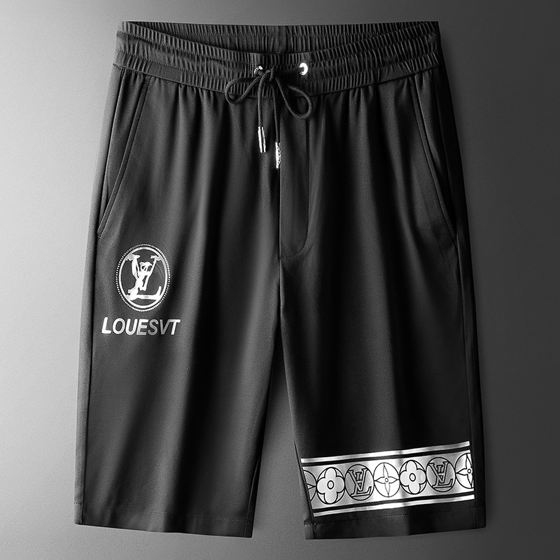 shorts 2021 spring and summer fashion br printed sports men's black elastic fabric loose breathable solid color pants, White;black
shorts 2021 spring and summer fashion br printed sports men's black elastic fabric loose breathable solid color pants, White;black