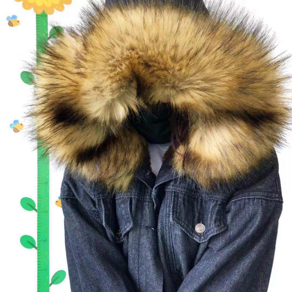NEWDISCVRY Big Fur Collar Womens Denim Jacket 2021 Winter Velvet Thick Women Coat Locomotive Lamb Female Ladies Short Coat, Gray
NEWDISCVRY Big Fur Collar Womens Denim Jacket 2021 Winter Velvet Thick Women Coat Locomotive Lamb Female Ladies Short Coat, Gray