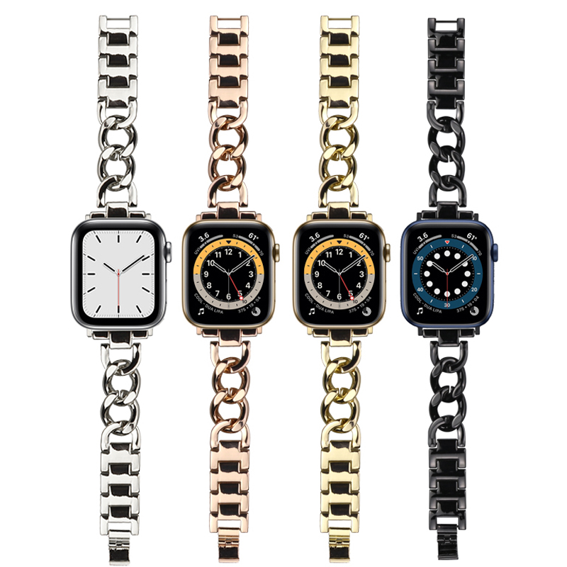 The New Women's Watch Band Is Available for The Apple 1 2 3 4 5 6SE 7 Generation Model Size 38 40 42 44 41 45MM Watch Chain, Black;brown
The New Women's Watch Band Is Available for The Apple 1 2 3 4 5 6SE 7 Generation Model Size 38 40 42 44 41 45MM Watch Chain, Black;brown