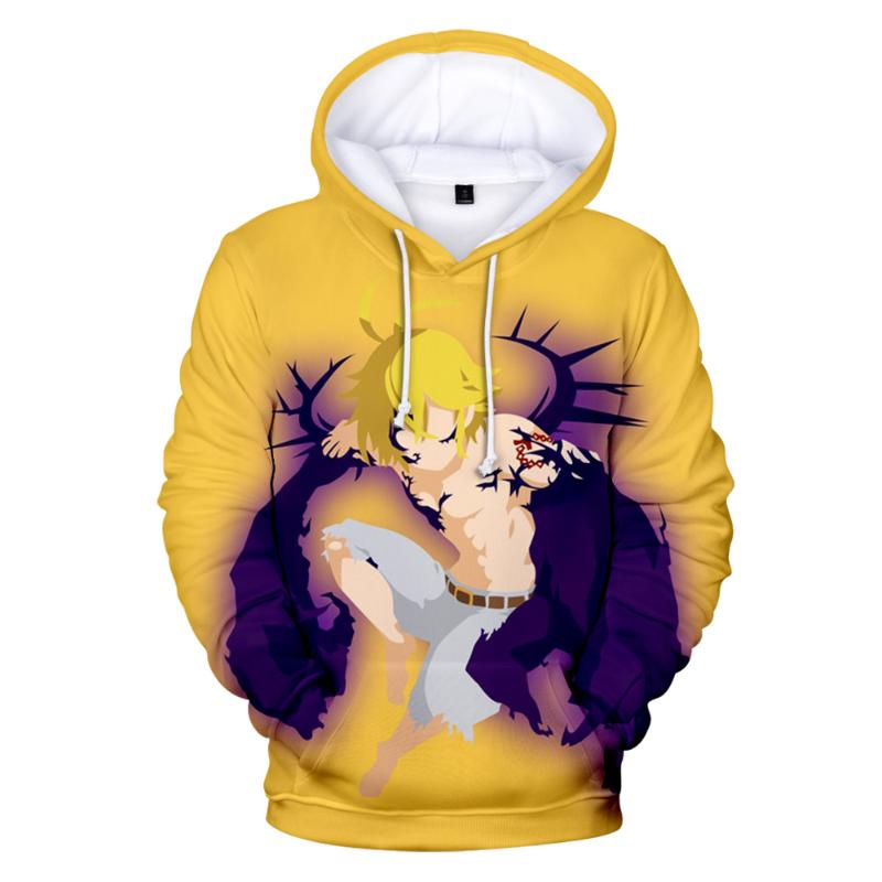 Men's Hoodies & Sweatshirts The Fashion 3D Sweatshirt Nanatsu No Taizai Coolest Seven Deadly Sins Meliodas Men/Women Casual Hoodie, Black
Men's Hoodies & Sweatshirts The Fashion 3D Sweatshirt Nanatsu No Taizai Coolest Seven Deadly Sins Meliodas Men/Women Casual Hoodie, Black