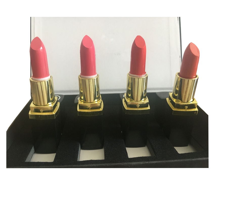 Lips Makeup Matte Lipstick 4color lip sticks make up cosmetic 4pcs/set in stock, Mixed color
Lips Makeup Matte Lipstick 4color lip sticks make up cosmetic 4pcs/set in stock, Mixed color