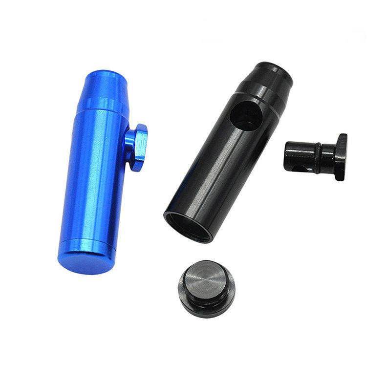 Spot direct mini color metal smoking pipes 53mm aluminum alloy flat head bullet snuff bottle pipe
Spot direct mini color metal smoking pipes 53mm aluminum alloy flat head bullet snuff bottle pipe