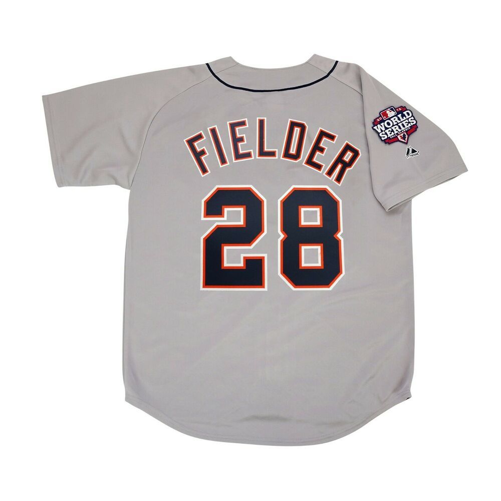 Custom sewing Prince Fielder 2012 Detroit World Series Grey Road Jersey Men Women Youth Baseball Jersey -6XL
Custom sewing Prince Fielder 2012 Detroit World Series Grey Road Jersey Men Women Youth Baseball Jersey -6XL