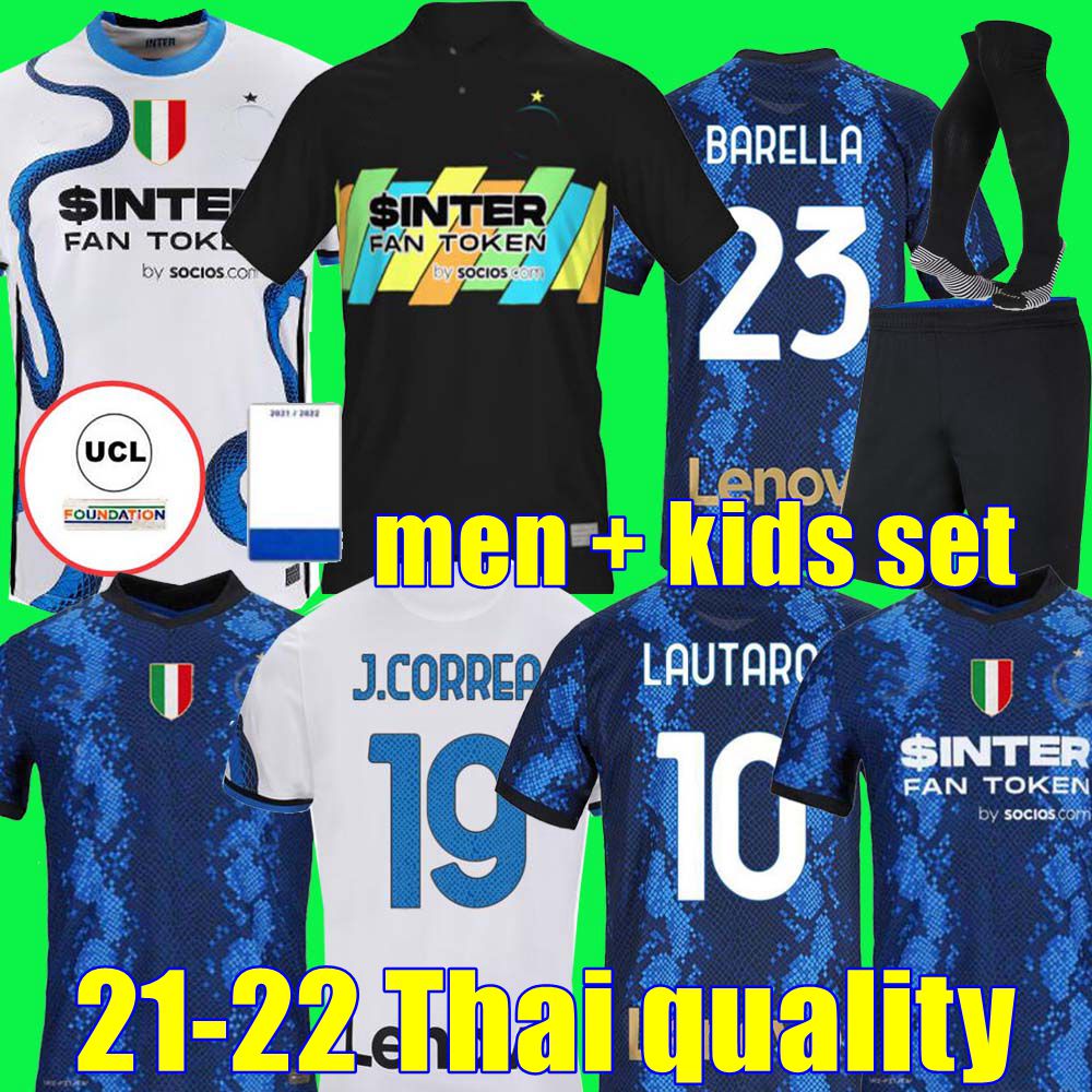 INTER jerseys BARELLA MILAN LAUTARO ERIKSEN 21 22 soccer football shirt 2021 uniforms men + kids kit away fourth Dzeko third black SKRINIAR Dumfries Joaquin Correa TOP, Home adult
INTER jerseys BARELLA MILAN LAUTARO ERIKSEN 21 22 soccer football shirt 2021 uniforms men + kids kit away fourth Dzeko third black SKRINIAR Dumfries Joaquin Correa TOP, Home adult