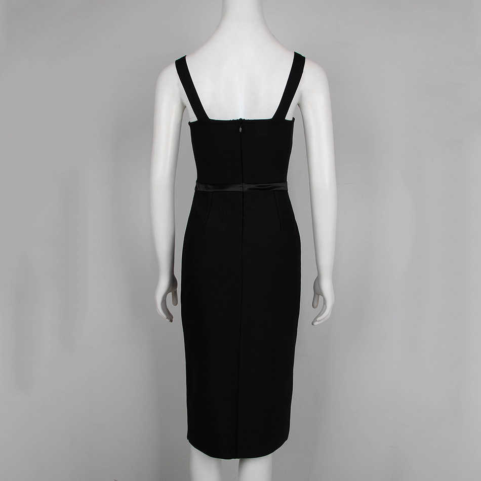 Summer Sexy Side Slit Red Bandage Dress Women'S Spaghetti Belt Bodycon Club Party 210525