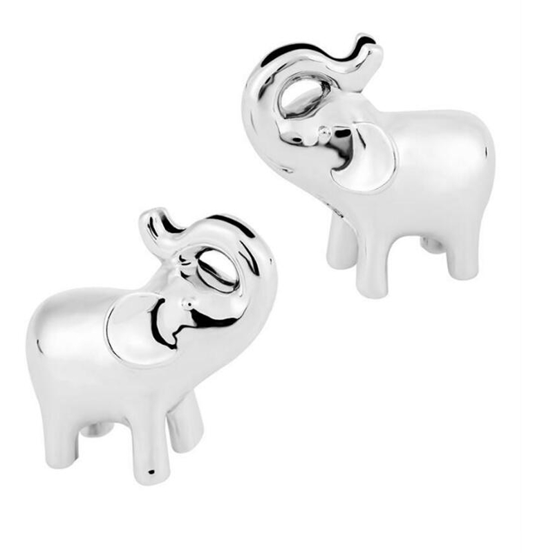 Wedding Favors Gift "Lucky in Love" Silver Lucky Elephant Place Name Photo Card Holder Party Decoration