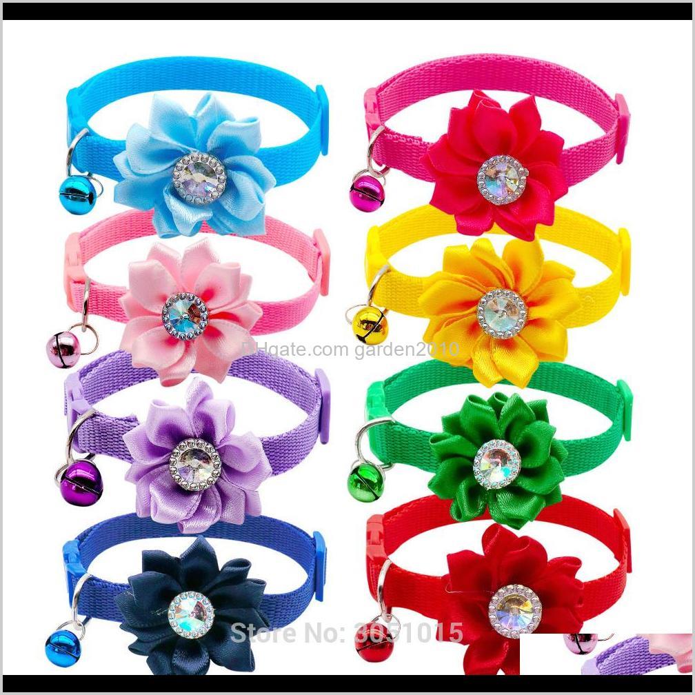 Collars Leashes Wholesale 24Pcs Cat Dog Accessories Flower Diamond Decoration Puppy Bow Collar Id Tag Small Dogs Custom Design Necklac Bxcs9
Collars Leashes Wholesale 24Pcs Cat Dog Accessories Flower Diamond Decoration Puppy Bow Collar Id Tag Small Dogs Custom Design Necklac Bxcs9