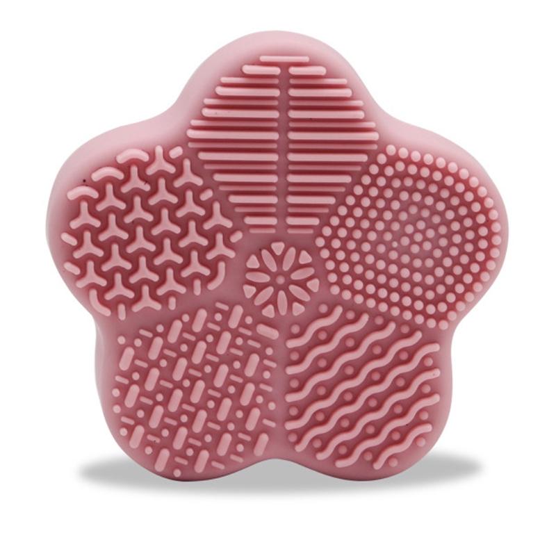 Makeup Brushes Cleaning Pad Washing Brush Scrubber Board Mat Cleaner Cosmetic Tool