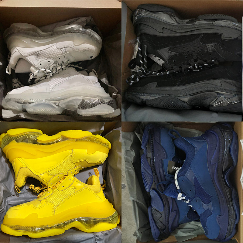 Designers Paris 17FW Triple S Sneakers Mens Women Casual Shoes Triples Clear Sole White Green Black Rainbow Sports Outdoor Dad Shoe Luxurys trainers, 27
Designers Paris 17FW Triple S Sneakers Mens Women Casual Shoes Triples Clear Sole White Green Black Rainbow Sports Outdoor Dad Shoe Luxurys trainers, 27