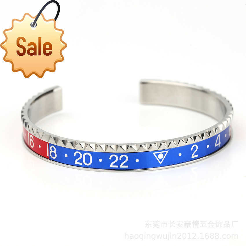 

Speedometer Open Trend T Steel Bracelet Men's and Women's Digital Dial Water Ghost Accessories FB0806