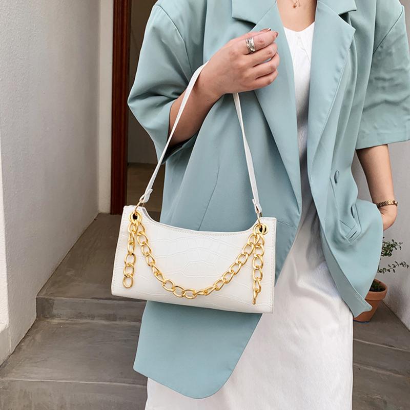 Evening Bags Fashion Women Gradient Color Alligator Pattern PU Leather Shoulder Underarm Bag Ladies Casual Exquisite Chain Small Handbags, Purple
Evening Bags Fashion Women Gradient Color Alligator Pattern PU Leather Shoulder Underarm Bag Ladies Casual Exquisite Chain Small Handbags, Purple