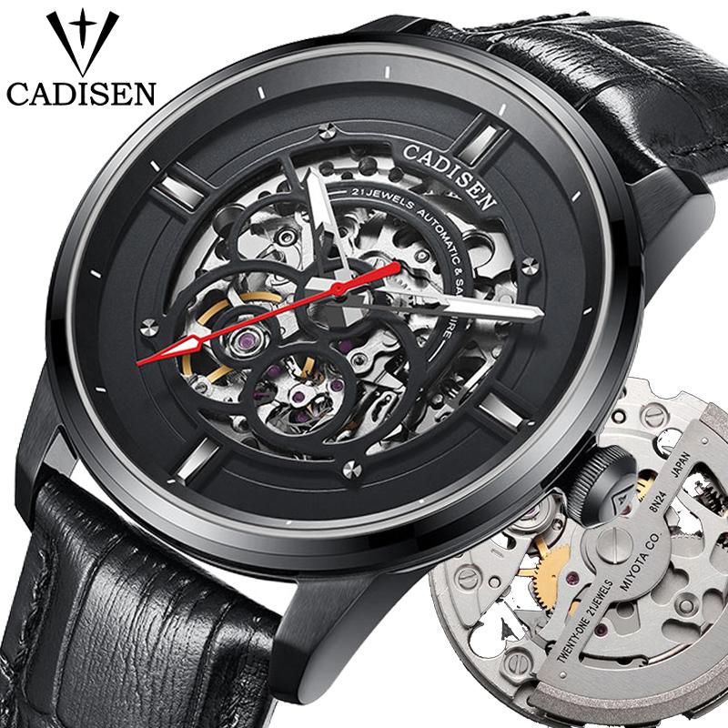 Wristwatches Montre Homme CADISEN Mens Watches Top Sapphire Mechanical Watch Men For MIYOTA 8N24 Relogio Masculino
Wristwatches Montre Homme CADISEN Mens Watches Top Sapphire Mechanical Watch Men For MIYOTA 8N24 Relogio Masculino