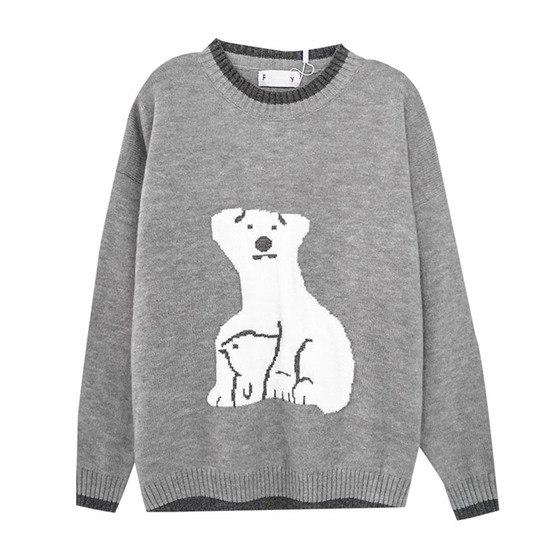 Women Oversized Sweater Fashion Korean Style Long Sleeve Cute Cartoons Pullover Top Woman Casual Harajuku Knitted Sweaters 210525, Grey
Women Oversized Sweater Fashion Korean Style Long Sleeve Cute Cartoons Pullover Top Woman Casual Harajuku Knitted Sweaters 210525, Grey