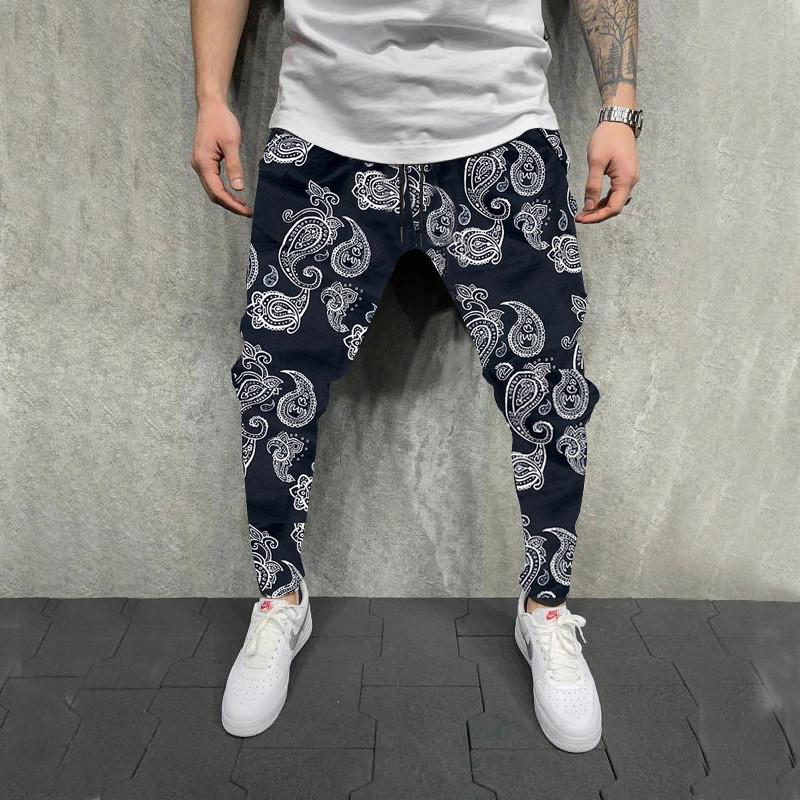 Printing Men Jogging Pants GYM Training Pant Sportswear Joggers Sports Running Swearing Sweatpants Men's
