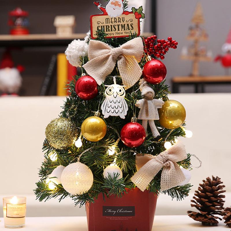 Christmas Decorations Mini Tree With Lights Warm Desktop Luminous Ornament Xmas Party Tabletop Light Pine Decor
Christmas Decorations Mini Tree With Lights Warm Desktop Luminous Ornament Xmas Party Tabletop Light Pine Decor