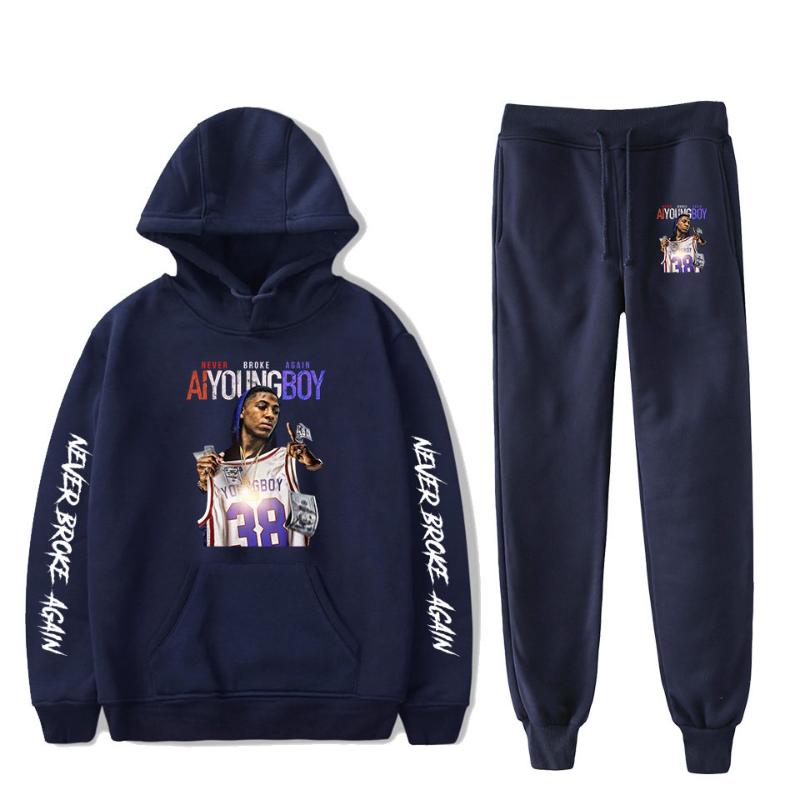 Men's Tracksuits Long-sleeved Hooded Sweater 2pcs Women/men Tracksuit Hoodies Pants Hip Hop 2021 Youngboy Never Broke Again Fashion Two Piec, As picture16
Men's Tracksuits Long-sleeved Hooded Sweater 2pcs Women/men Tracksuit Hoodies Pants Hip Hop 2021 Youngboy Never Broke Again Fashion Two Piec, As picture16