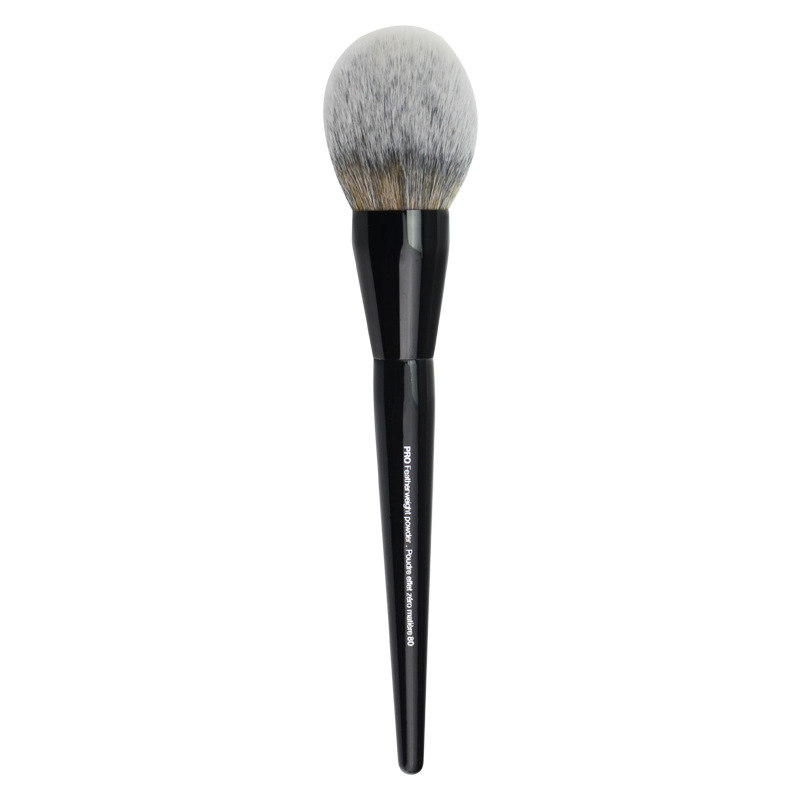 New Black PRO Bronzer Brush #80 Extra Large Round Domed Soft Brisltes Powder Beauty Cosmetics Tool z250527R64U