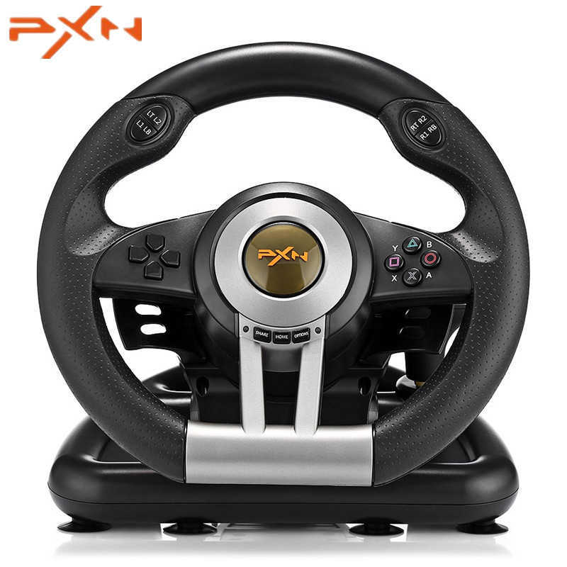 PXN V3II Racing Game Steering Wheel USB Vibration Dual Motor with Foldable Pedal for PS3 PS4Gaming Remote Controller T191227
PXN V3II Racing Game Steering Wheel USB Vibration Dual Motor with Foldable Pedal for PS3 PS4Gaming Remote Controller T191227