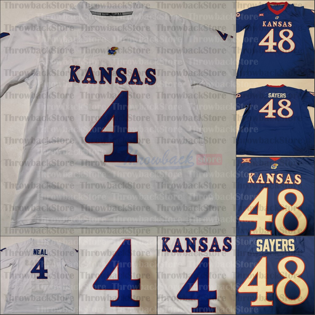 Custom Kansas Jayhawks College Football 9 Carter Stanley 48 Gale Sayers 5 Azur Kamara 1 Pooka Williams Jr. Jerseys, Red
Custom Kansas Jayhawks College Football 9 Carter Stanley 48 Gale Sayers 5 Azur Kamara 1 Pooka Williams Jr. Jerseys, Red