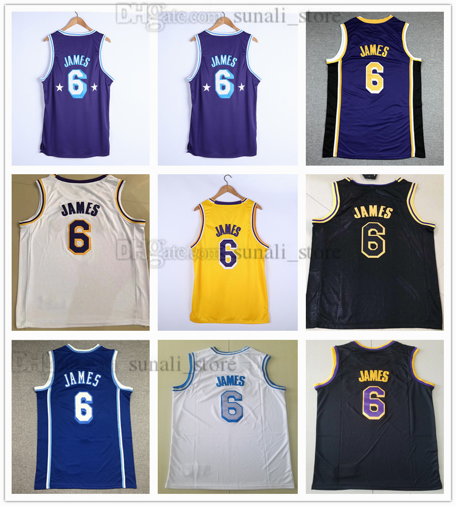 100% Stitched Basketball Jerseys 2021-22 City Purple LeBron 6 James White Yellow Black Color Men Sports Shirts Embroidery Edition
100% Stitched Basketball Jerseys 2021-22 City Purple LeBron 6 James White Yellow Black Color Men Sports Shirts Embroidery Edition