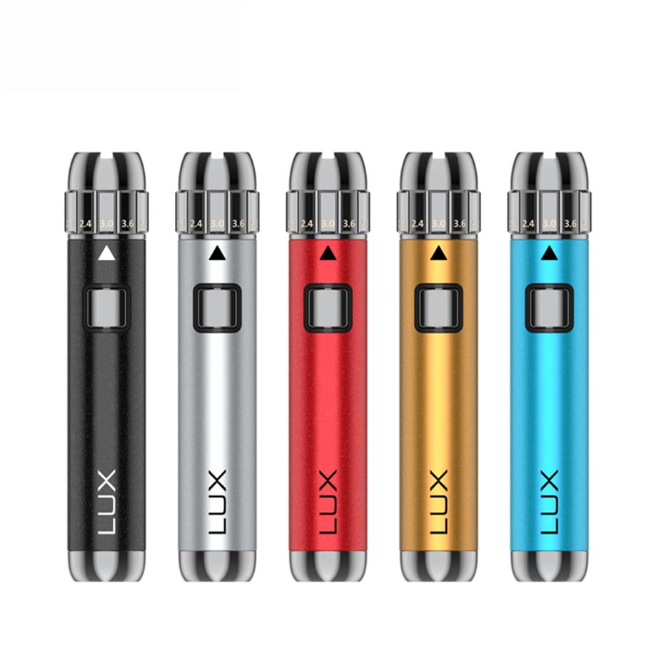 100% Authentic Yocan LUX Mod E Cigarette Kit Vaporizer 400mAh Preheat Battery Vape Dab Pen Adjustable Voltage Vapor Fit 510 Thread a26, Multi
100% Authentic Yocan LUX Mod E Cigarette Kit Vaporizer 400mAh Preheat Battery Vape Dab Pen Adjustable Voltage Vapor Fit 510 Thread a26, Multi