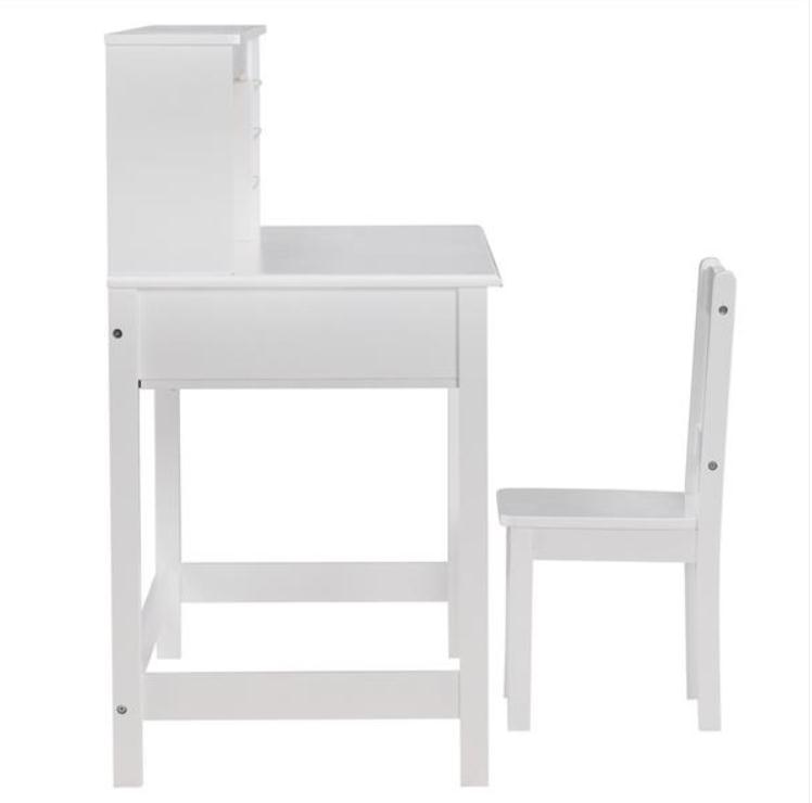2022 Dining Room Furniture Painted Student Table and Chair Set A White 5-layer Desktop Multifunctional (110*60*66cm)