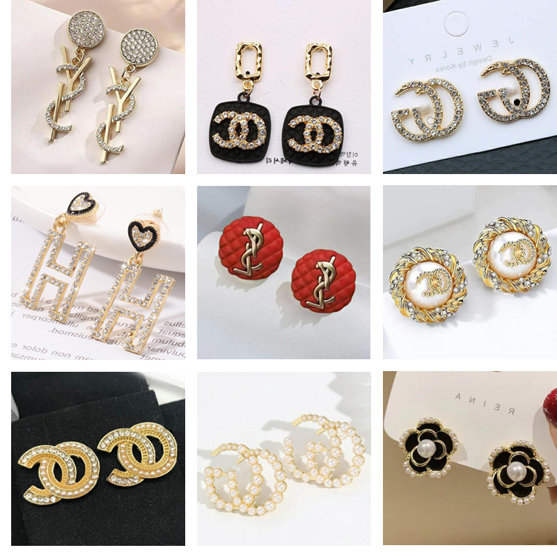 Luxury Designer Brand 925 Silver Earring Ear Stud Round White Crystal Pearl Party Women Temperament Double Earrings Wedding Jewelry Retro Style ER0321-340
Luxury Designer Brand 925 Silver Earring Ear Stud Round White Crystal Pearl Party Women Temperament Double Earrings Wedding Jewelry Retro Style ER0321-340