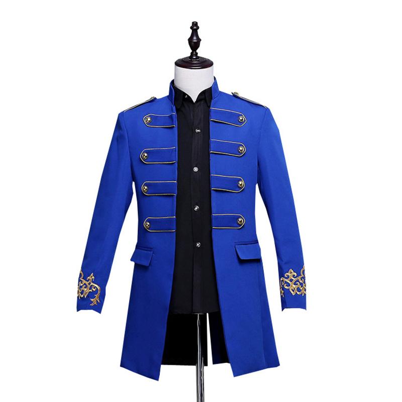 Men's Jackets Mens Long Jacket Coats Groom Wedding Clothes Prom Singer Dancer Performance Stage King Prince Costumes Uniform Stand Collar Co, Black
Men's Jackets Mens Long Jacket Coats Groom Wedding Clothes Prom Singer Dancer Performance Stage King Prince Costumes Uniform Stand Collar Co, Black