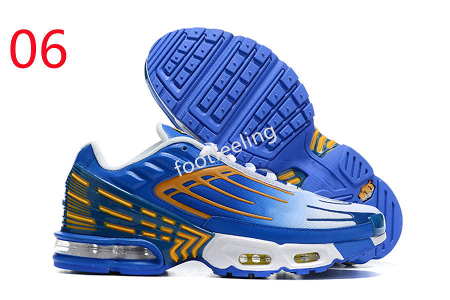 Tn Plus 3 III Running Shoes Chaussures Triple White Black Laser Blue Green OG USA Red Mens Womens Trainers Sneakers Sports Size 36-45
Tn Plus 3 III Running Shoes Chaussures Triple White Black Laser Blue Green OG USA Red Mens Womens Trainers Sneakers Sports Size 36-45