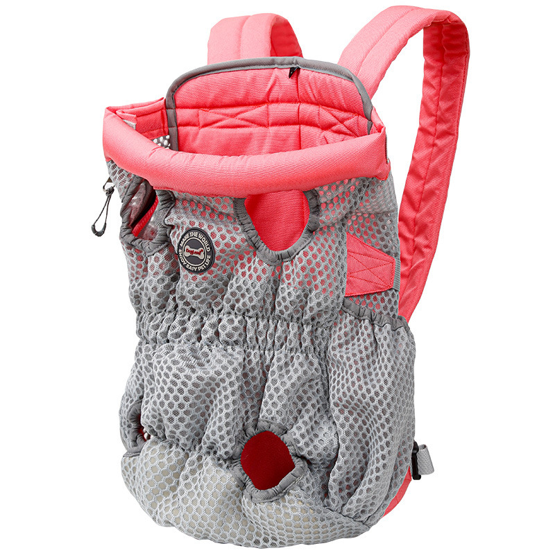 Pet Dogs Backpack Cat Carrier Outdoor Travel Shoulder Handle Bags Breathable Mesh Chihuahua Teddy Puppy Adjustable Backpack Bag