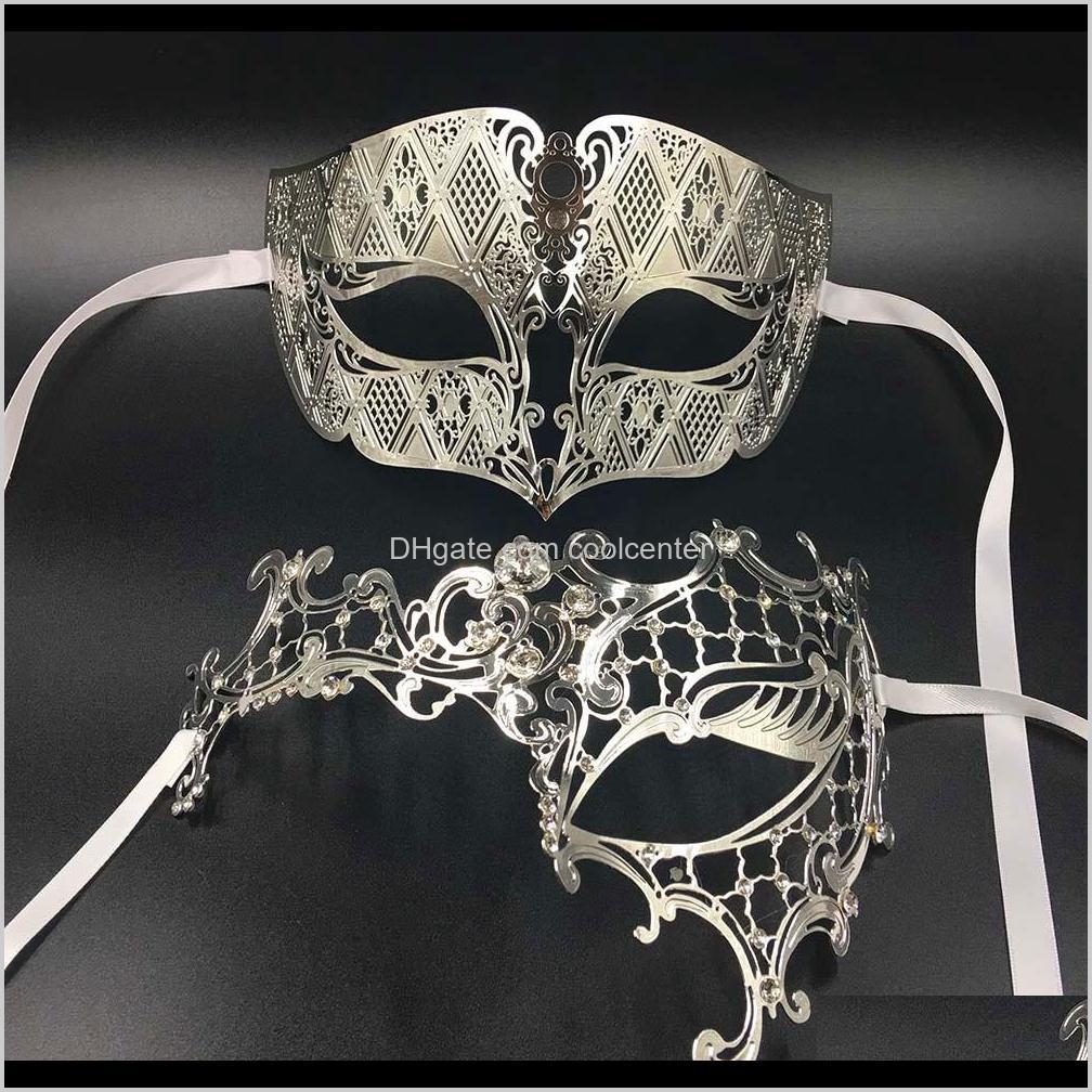 Festive Supplies Home & Garden Drop Delivery 2021 Gnhyll Lover Woman Mens Mask Sier Metal Couple Venetian Masquerade Masks Gold Ball Wedding 
Festive Supplies Home & Garden Drop Delivery 2021 Gnhyll Lover Woman Mens Mask Sier Metal Couple Venetian Masquerade Masks Gold Ball Wedding