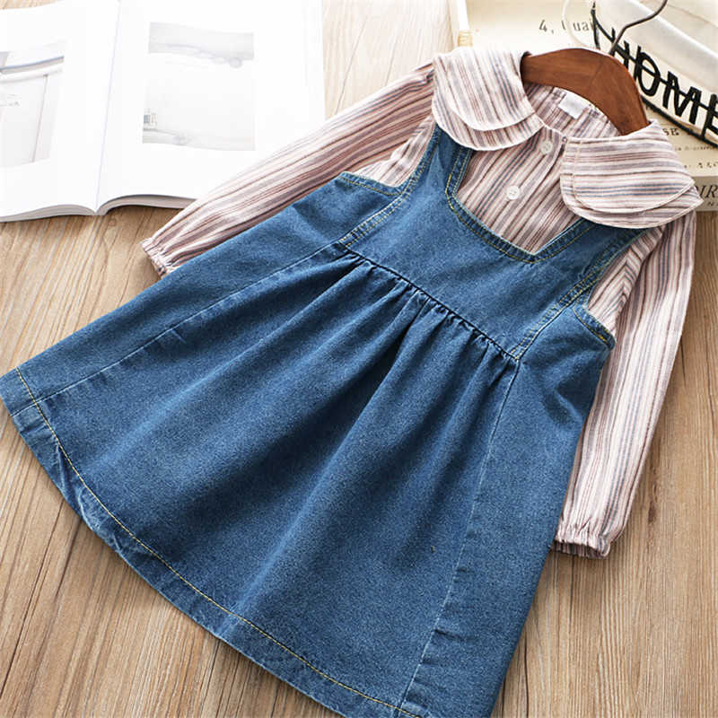 0-6 years High quality girl clothing set spring fashion cute full sleeves kid suit children shirt+romper 2pcs 210615, Sky blue
0-6 years High quality girl clothing set spring fashion cute full sleeves kid suit children shirt+romper 2pcs 210615, Sky blue