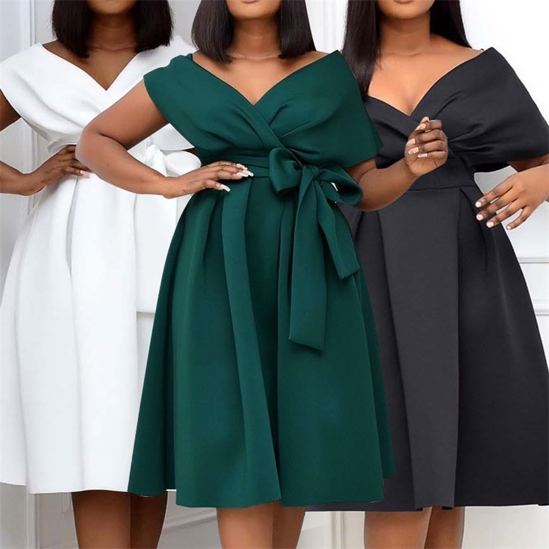 High Quality Women Dress Bow Elegant Wedding Party Dresses For Women Summer Plus Size Women Clothing S-XXXL Femme Vestidos 210630, Green
High Quality Women Dress Bow Elegant Wedding Party Dresses For Women Summer Plus Size Women Clothing S-XXXL Femme Vestidos 210630, Green