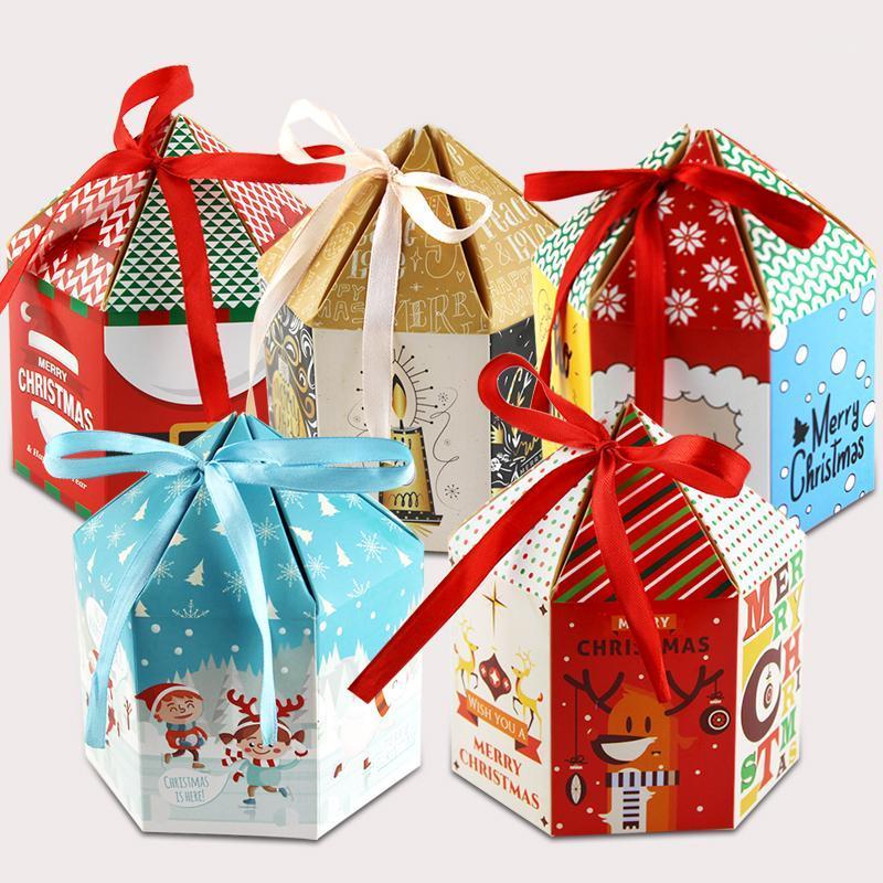 Gift Wrap 10pcs Christmas Packing Candy Boxes With Hanlde Decorative For Baby Birthday Wedding Packaging Party Supplies Box
Gift Wrap 10pcs Christmas Packing Candy Boxes With Hanlde Decorative For Baby Birthday Wedding Packaging Party Supplies Box