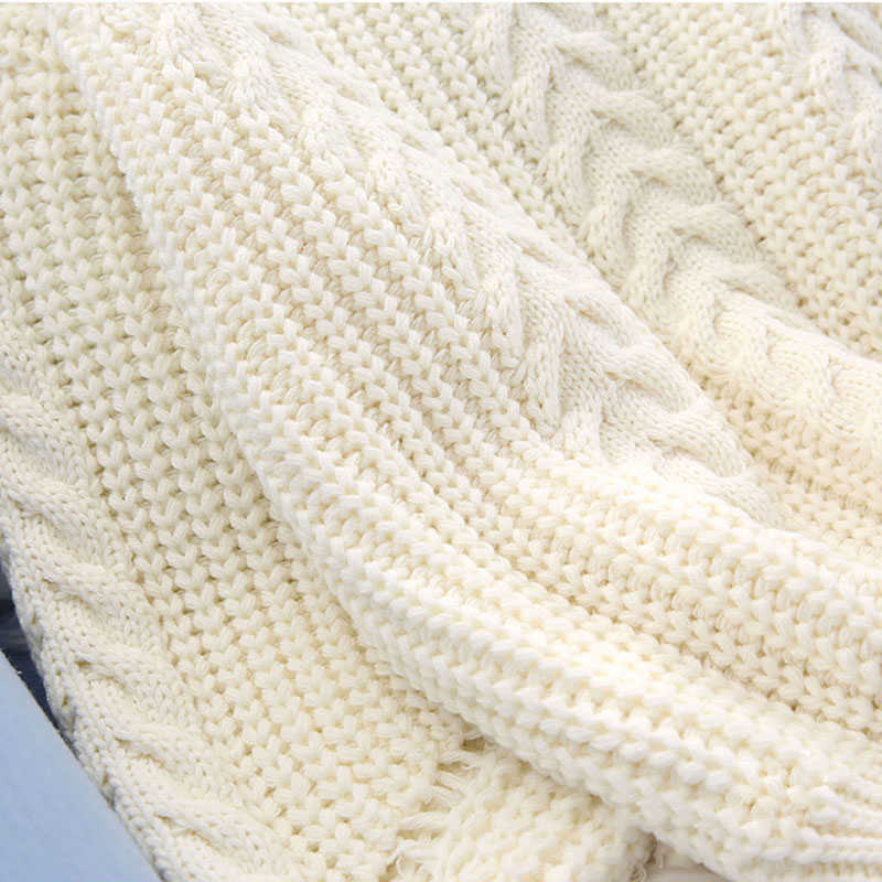 Women Turtleneck Sweaters High Quality Autumn Winter Pull Jumpers European Twist Lantern Sleeve Oversized Sweater C-281 211018