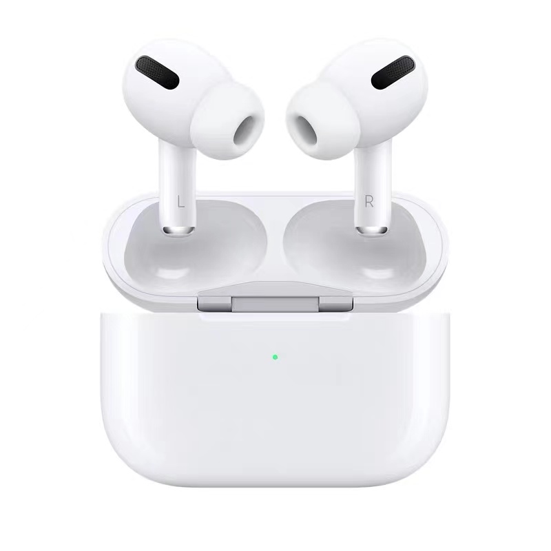 High Quality AirPods Pro H1 Wireless Earphones Chip Real Serial Number Metal Hinge Headsets Rename GPS Wireless Charging Bluetooth Headphones with In-Ear Detection, Black
High Quality AirPods Pro H1 Wireless Earphones Chip Real Serial Number Metal Hinge Headsets Rename GPS Wireless Charging Bluetooth Headphones with In-Ear Detection, Black