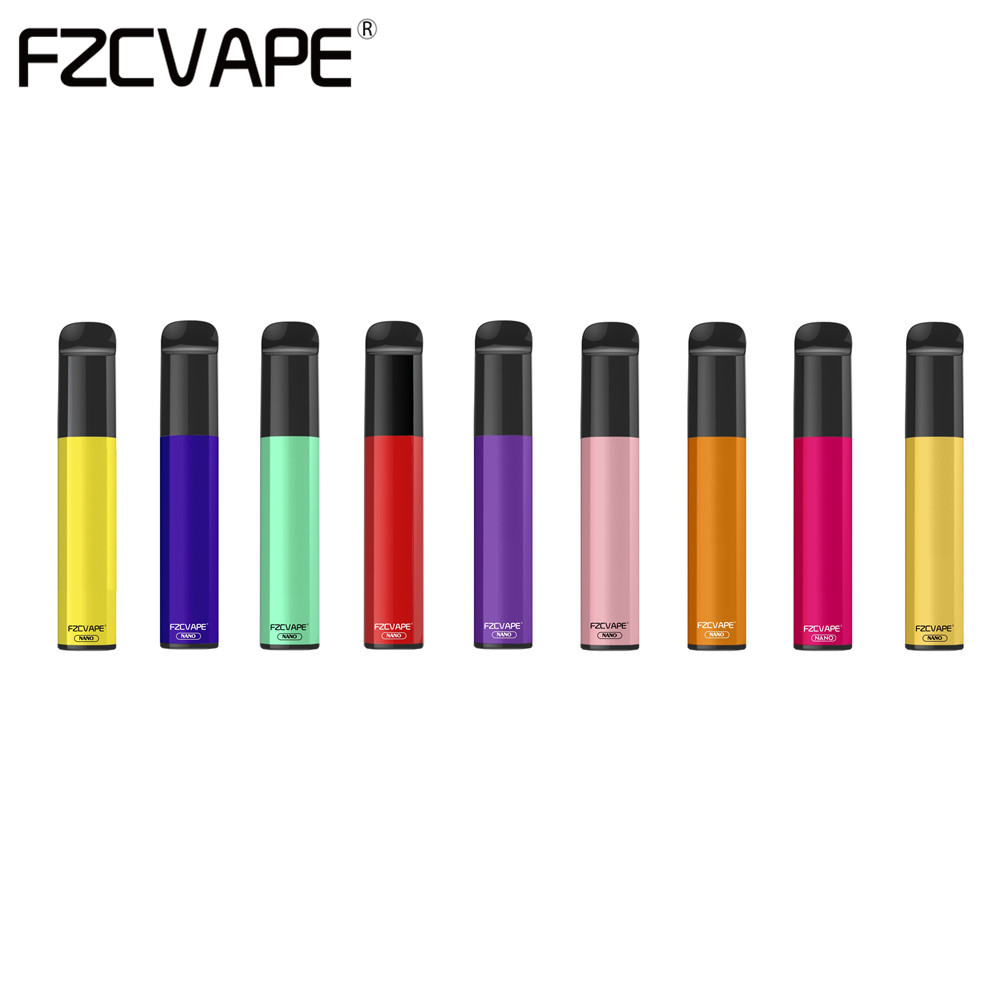 FZCVAPE Nano Disposable E Cigarettes Device 1000mAh Battery Prefilled 6ml Pods 2500 Puffs Vape Stick Pen 2021 New Pre-sale
FZCVAPE Nano Disposable E Cigarettes Device 1000mAh Battery Prefilled 6ml Pods 2500 Puffs Vape Stick Pen 2021 New Pre-sale