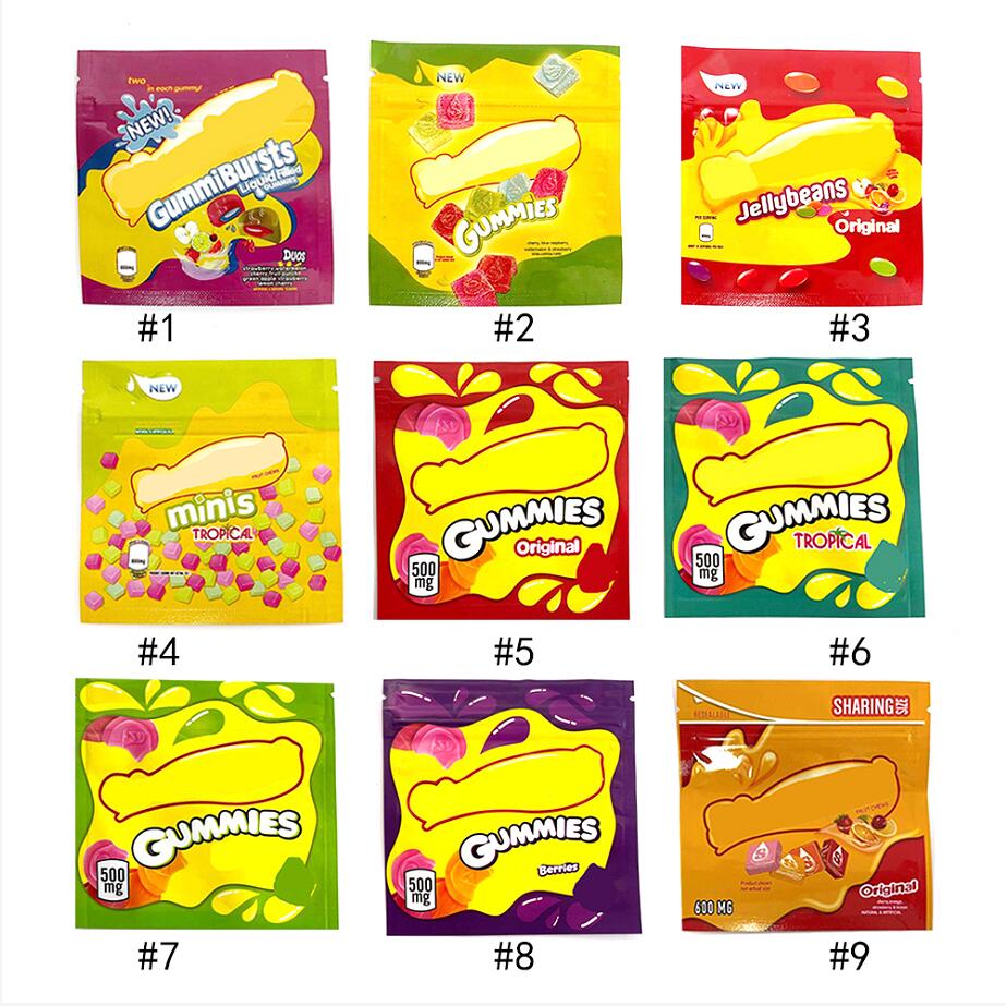 Empty 4 types 500mg Cann aburst packaging bags edible gummmies package bag smell proof resealable zipper pouch packages candy gummy mylar baggies
Empty 4 types 500mg Cann aburst packaging bags edible gummmies package bag smell proof resealable zipper pouch packages candy gummy mylar baggies