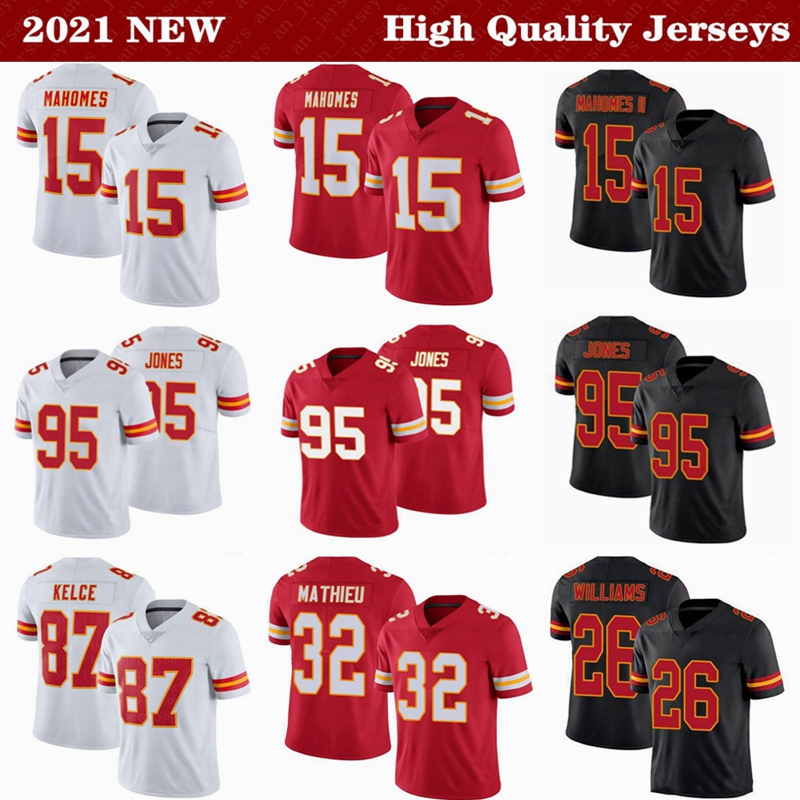 15 Patrick Mahomes Custom Men Women Kids Football Jerseys 87 Travis Kelce 10 Tyreek Hill 95 Chris Jones 25 Edwards-Helaire 32 Mathieu 26 Bel, Black;red
15 Patrick Mahomes Custom Men Women Kids Football Jerseys 87 Travis Kelce 10 Tyreek Hill 95 Chris Jones 25 Edwards-Helaire 32 Mathieu 26 Bel, Black;red