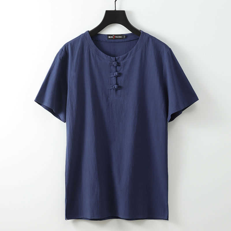 Large Size Clothes Store Costume Linen Crop Top Male 9XL 100% Cotton White T Shirt Tshirt Men Plus Size Short Sleeve T Short Men 210623
