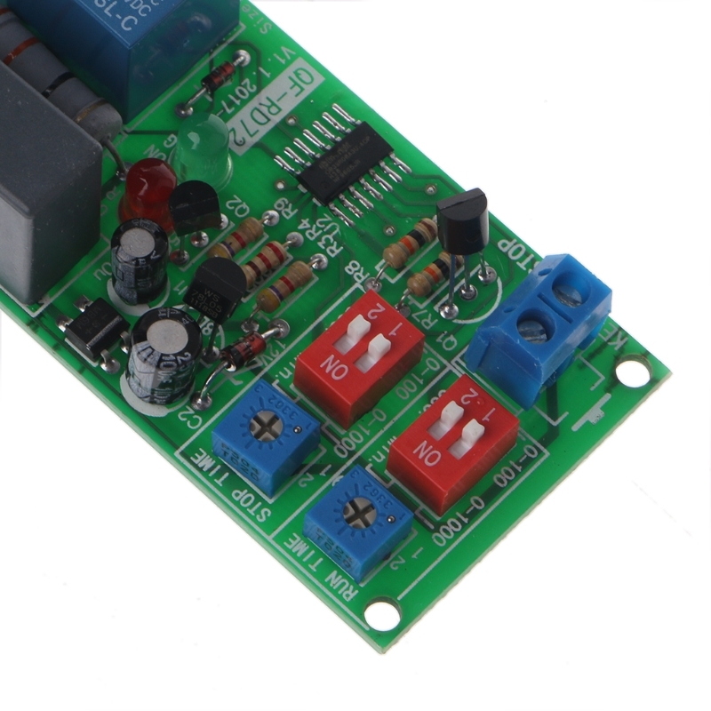 Cyclus Delay Timing Timer Relay Switch On/Off Module Ac 110V 120V 220V 230V