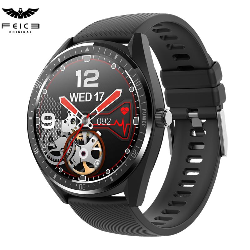 Men Fitness Bracelet Heart Rate Intelligent Monitor Tracker IP68 Waterproof Smartwatch For Android IOS-K33 Wristwatches