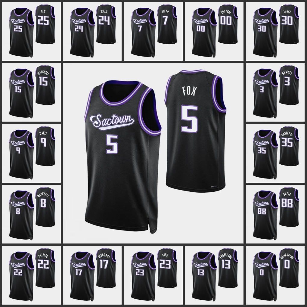 Basketball Jersey Sacramento's Kings's De'Aaron Fox Buddy Hield Marvin Bagley Davion Mitchell 75th Anniversary Custom Black Jerseys 1129, Not sold
Basketball Jersey Sacramento's Kings's De'Aaron Fox Buddy Hield Marvin Bagley Davion Mitchell 75th Anniversary Custom Black Jerseys 1129, Not sold
