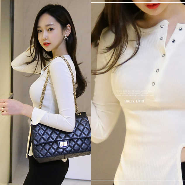 cotton stretch render irregular T Shirt Women T- Long Sleeve Tshirt Tees Tops Casual Tee Femme 90VW 210603