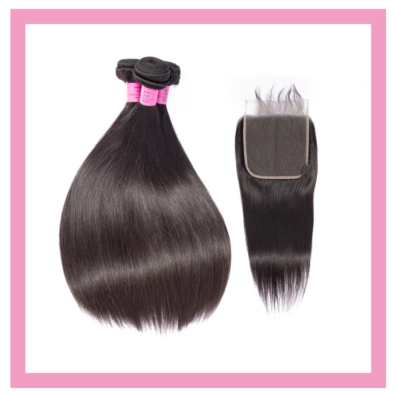 Brazilian Virgin Hair 3 Bundles With 6*6 Lace Closure Straight Double Wefts With Six By Six Closures Natural Color 10-30inch
Brazilian Virgin Hair 3 Bundles With 6*6 Lace Closure Straight Double Wefts With Six By Six Closures Natural Color 10-30inch